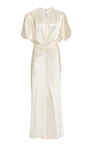 Gathered Midi Dress